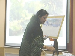 Demostration by Chitra Vaidya at Jnana Prabodhini Prashala Pune, 2011