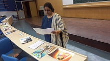 ​As a Judge at Inter IIT Painting competition at IIT, Mumbai 