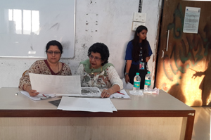 As a Judge at Art Competition - Kshitij Festival, SVKM's Mithibai College, Mumbai - 2	