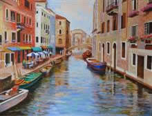 Venice, Painting by Chitra Vaidya