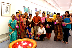 Celebrating Womanhood organised by Tilting Art Gallery at Ishanya, Pune - March 2014