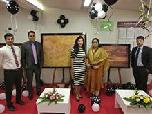 Exhibition of Paintings by Chitra Vaidya at IndusInd Bank, Bandra, Mumbai - 6