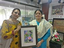 Exhibition of Paintings by Chitra Vaidya at IndusInd Bank, Juhu, Mumbai - 8
